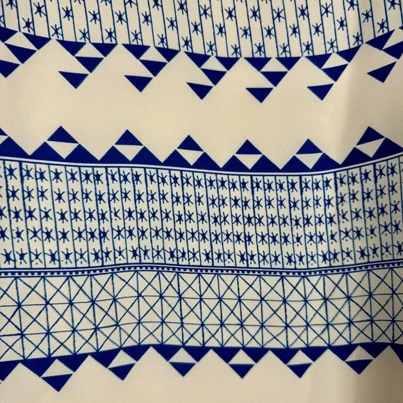 MADEWELL Poppy Dress in lonian Tile - J2333 - Sz 0 - Picture 12 of 12